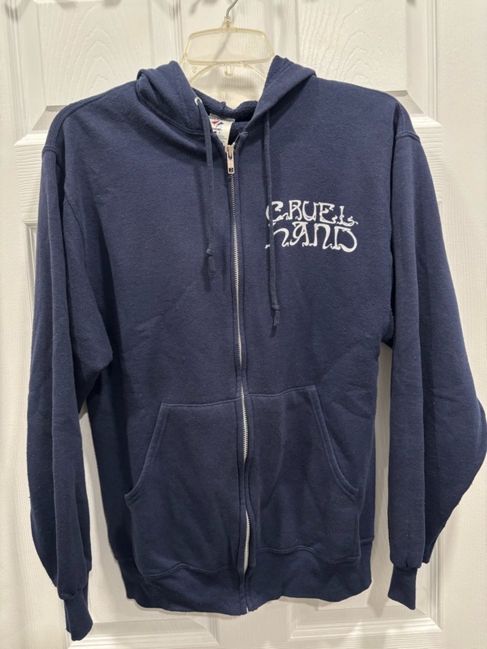 Cruel Hand band zip up hoodie